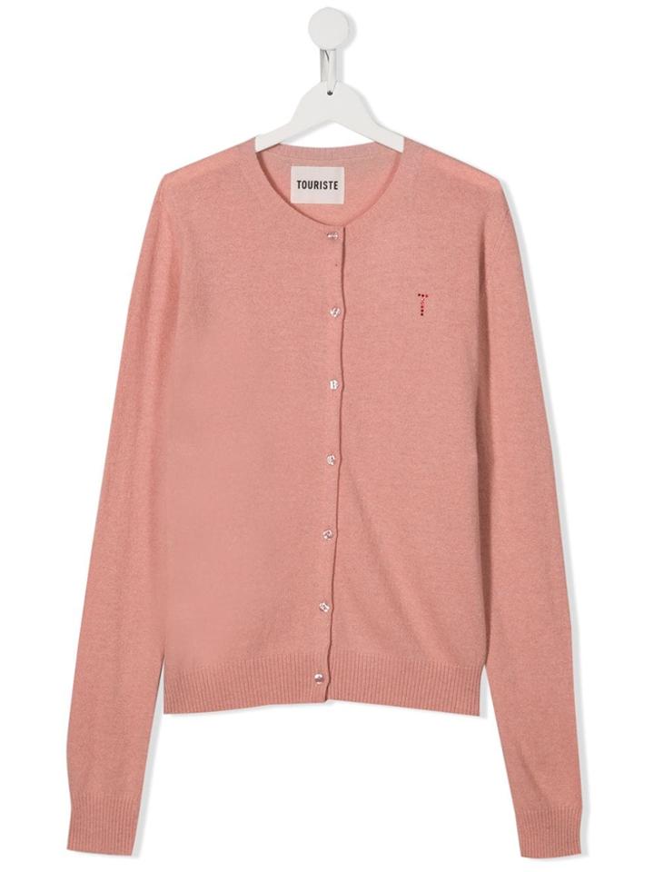 Touriste Button Up Cardigan - Pink