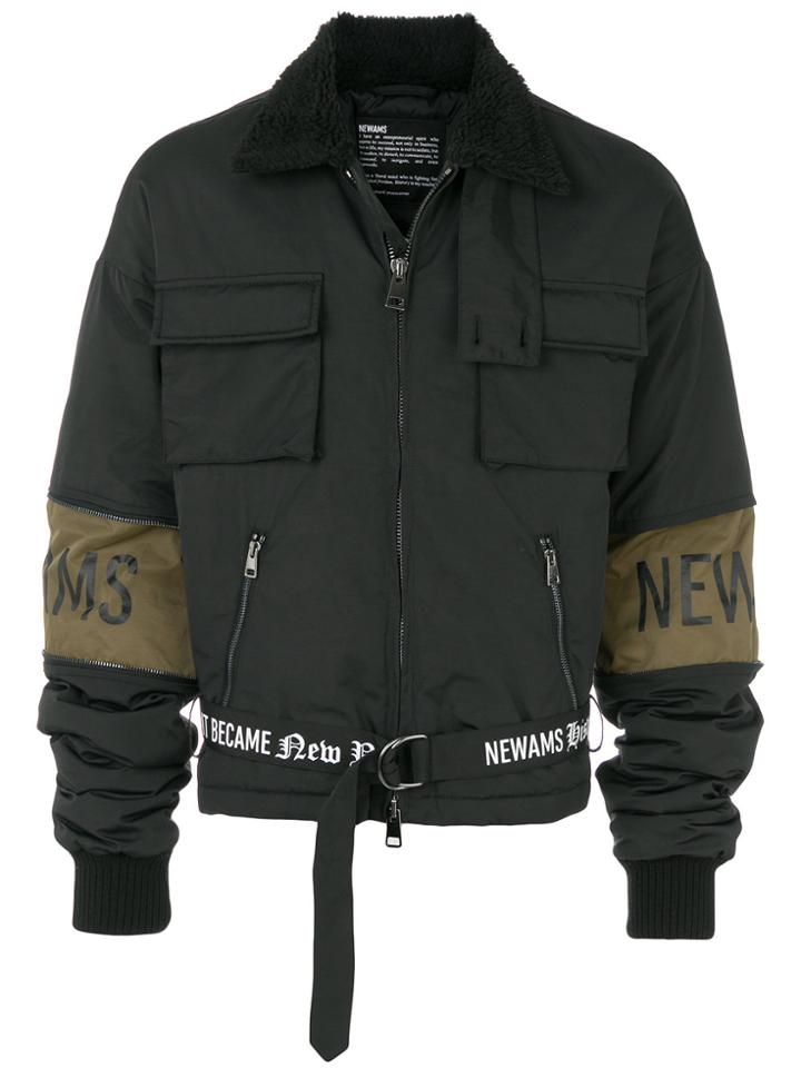 Newams Cargo Jacket - Black