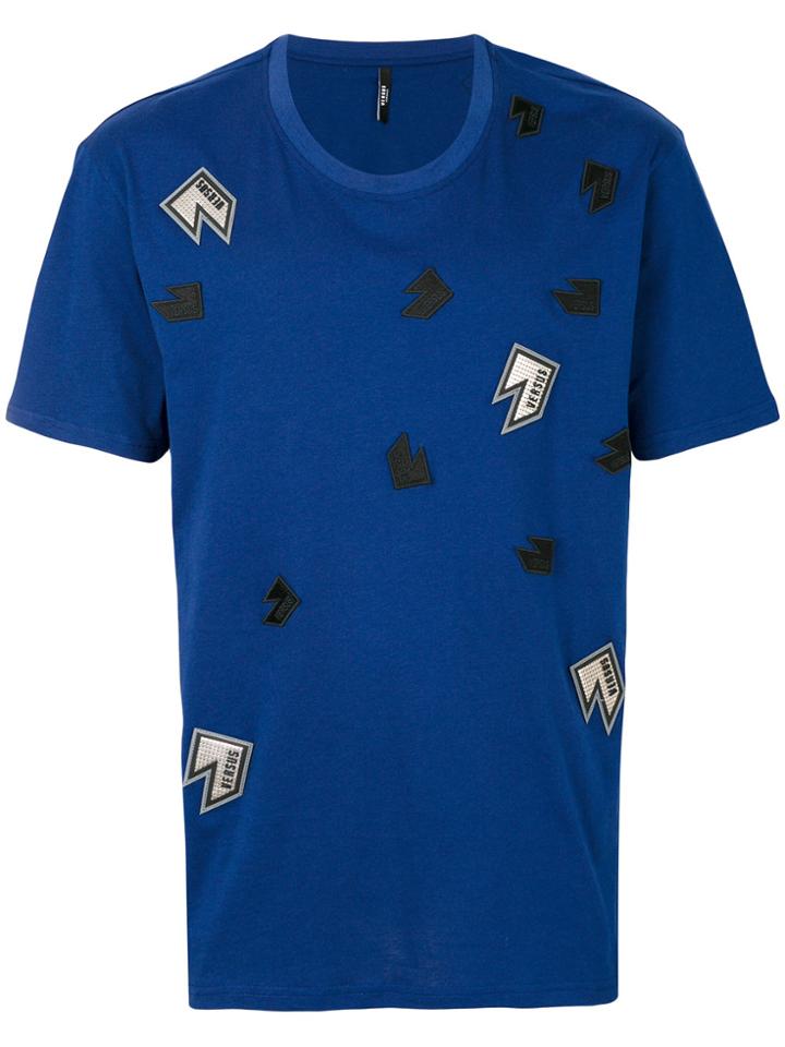 Versus Patches T-shirt - Blue