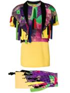 Versace Vintage Tassel Three-piece Ensemble - Multicolour
