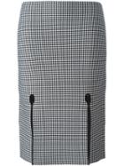 Alexander Wang Houndstooth Pencil Skirt
