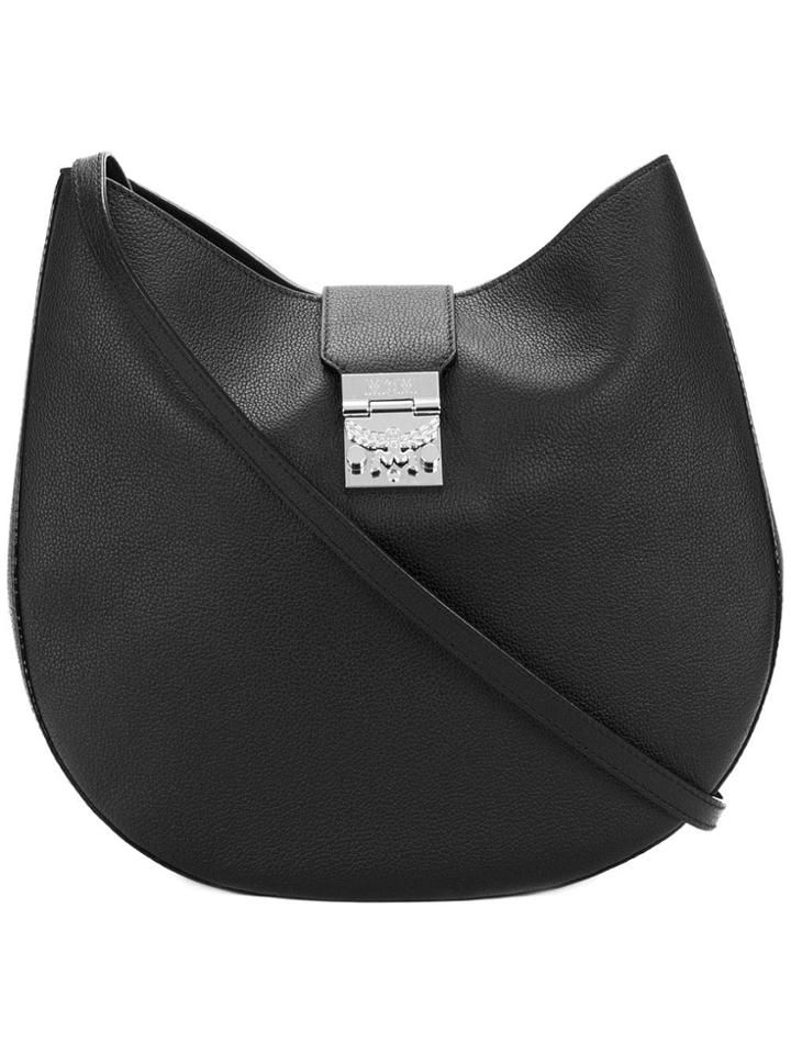 Mcm Hobo Shoulder Bag - Black