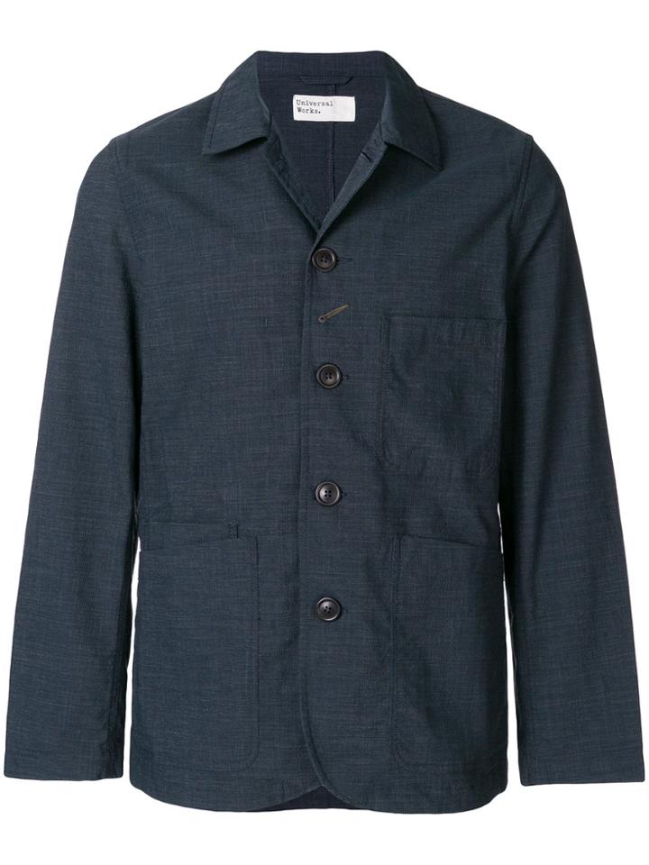 Universal Works Bakers Jacket - Blue