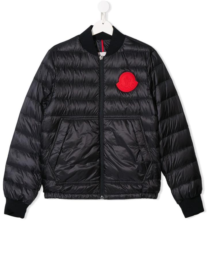 Moncler Kids Teen Motu Padded Jacket - Blue