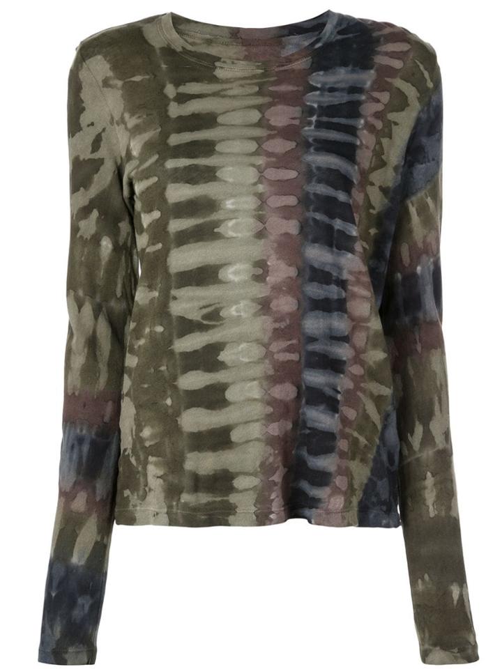 Raquel Allegra Tie-dye Sweatshirt - Green