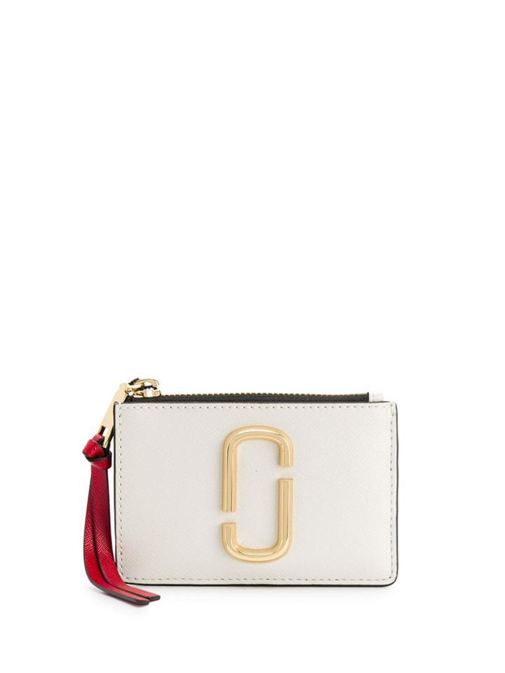 Marc Jacobs Logo Plaque Purse - White
