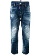 Dsquared2 - Cool Girl Cropped Jeans - Women - Cotton - 46, Blue, Cotton