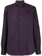 Corneliani Long Sleeve Shirt - Purple