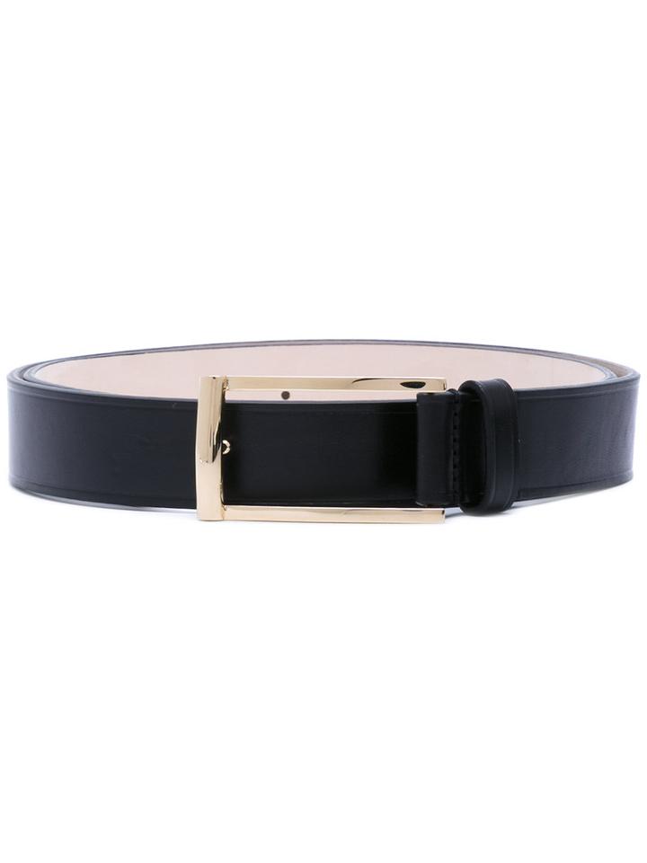 Isabel Marant - Classic Belt - Women - Calf Leather - S, Black, Calf Leather