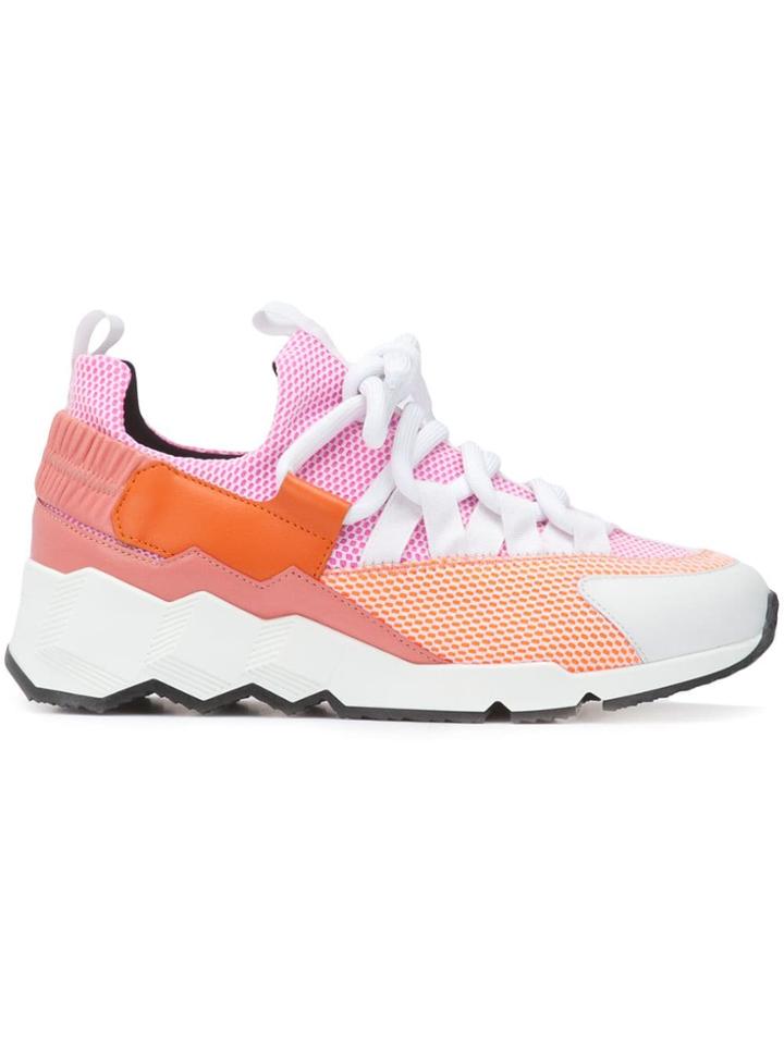 Pierre Hardy Trek Comet Sneakers - Orange