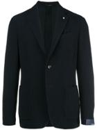 Lardini Classic Buttoned Blazer - Blue