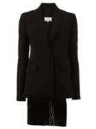 Maison Margiela Fringed Front Blazer