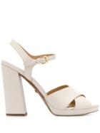 Michael Kors Collection Alexia Block-heel Sandals - Neutrals