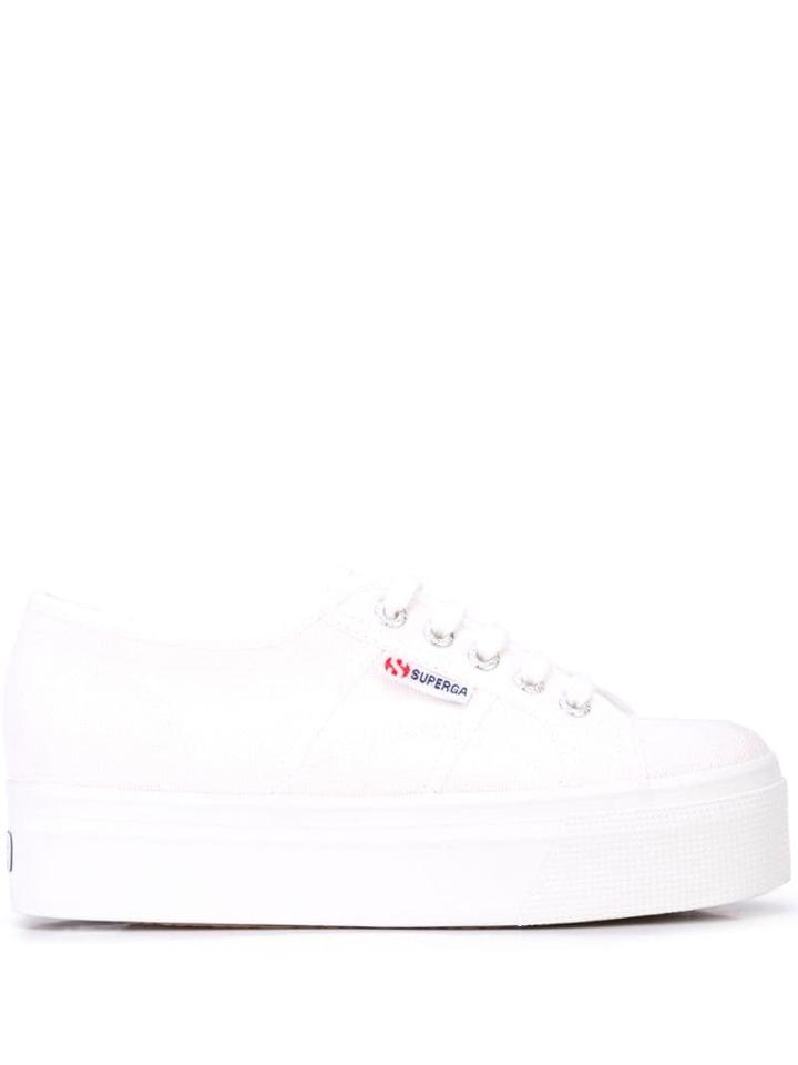 Superga 2297 Flatform Sneakers - White