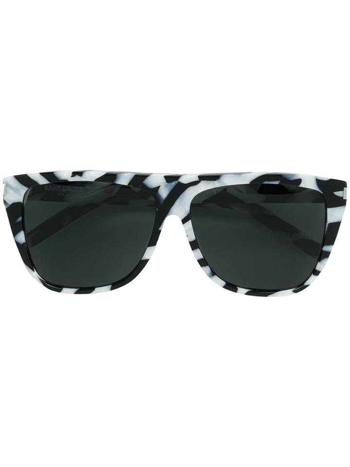 Saint Laurent Eyewear Sl 1 Sunglasses - White