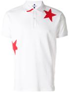 Invicta Star Print Polo Shirt - White