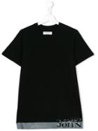 John Galliano Kids - Printed Logo T-shirt - Kids - Cotton - 14 Yrs, Black