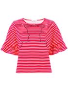 Vivetta Pesce Chirurgo T-shirt, Women's, Size: 42, Red, Cotton