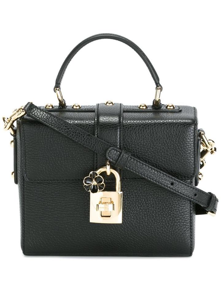 Dolce & Gabbana Dolce Box Tote, Women's, Black, Leather