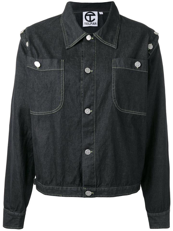 Telfar - Denim Jacket - Women - Cotton - S, Black, Cotton