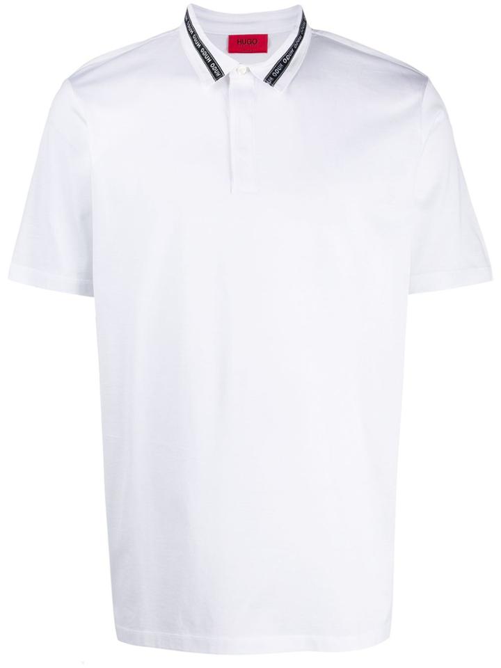 Boss Hugo Boss Repeat Logo Polo Shirt - White