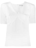 Emilia Wickstead Short-sleeved Blouse, Women's, Size: 10, White, Silk