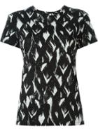 Proenza Schouler Abstract Print T-shirt, Women's, Size: Xs, Black, Cotton