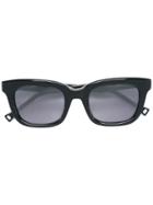 Oamc Chunky Frame Grey Lens Sunglasses - Black