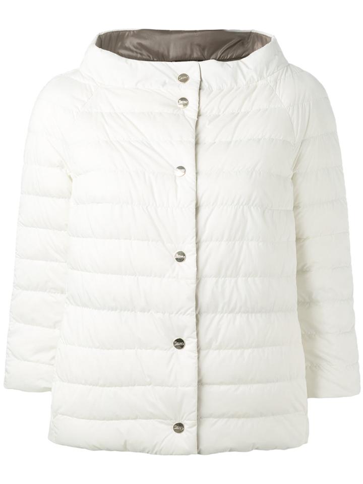 Herno Reversible Puffer Jacket - White