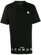 John Richmond Printed Logo T-shirt - Black