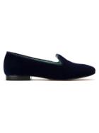 Blue Bird Shoes Velvet I Do Loafers
