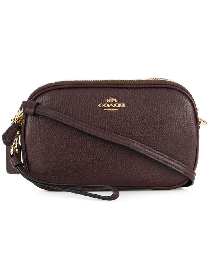 Coach Crossbody Clutch - Pink & Purple