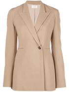 The Row Boxy Fit Buttoned Blazer - Brown