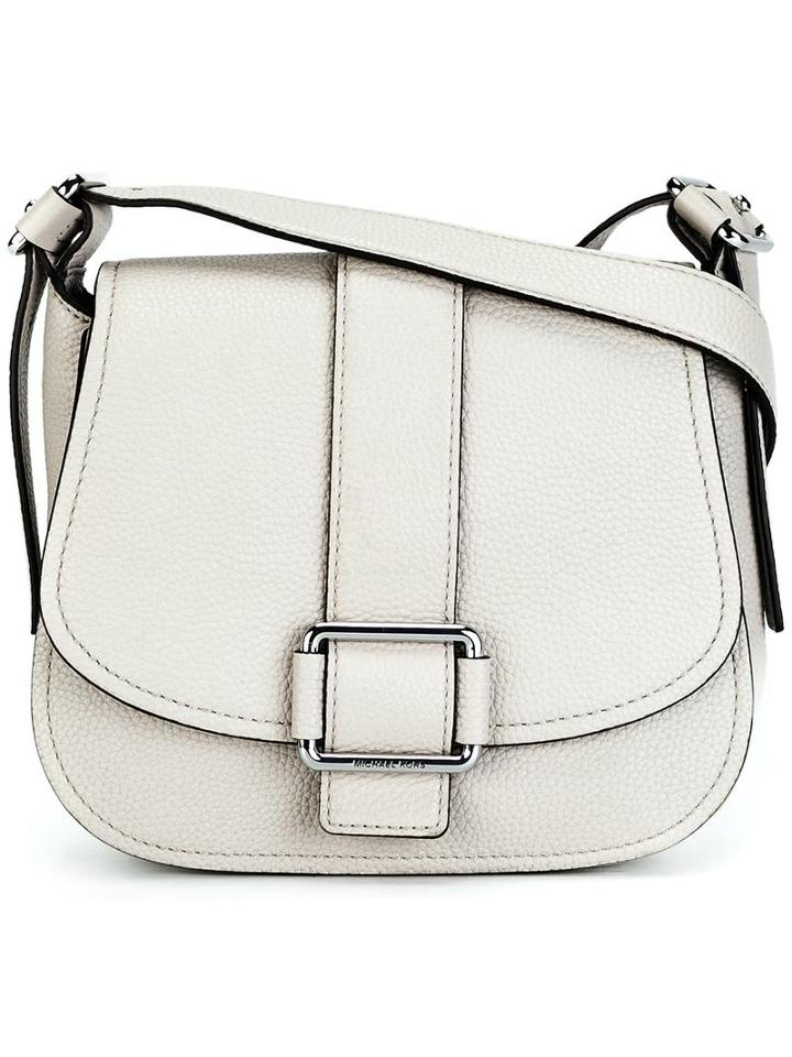 Michael Michael Kors Maxine Shoulder Bag, Women's, Nude/neutrals, Calf Leather