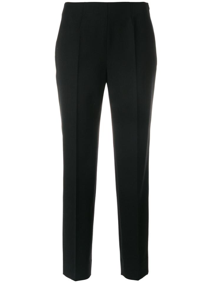Piazza Sempione Cropped Suit Trousers - Black
