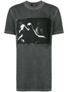 Tom Rebl Hand Print T-shirt - Grey