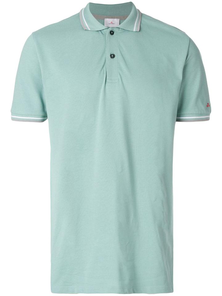 Peuterey Classic Short-sleeve Polo Top - Green