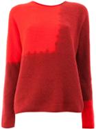 Suzusan Round Neck Jumper - Red