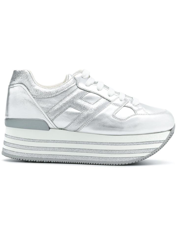 Hogan Flatform Sneakers - Grey