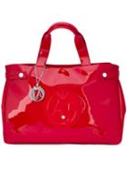Armani Jeans Embossed Logo Large Tote