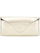 Maison Margiela Metallic (grey) Mirror Effect Clutch, Women's