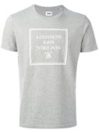 Edwin - Hero T-shirt - Men - Cotton - L, Grey, Cotton