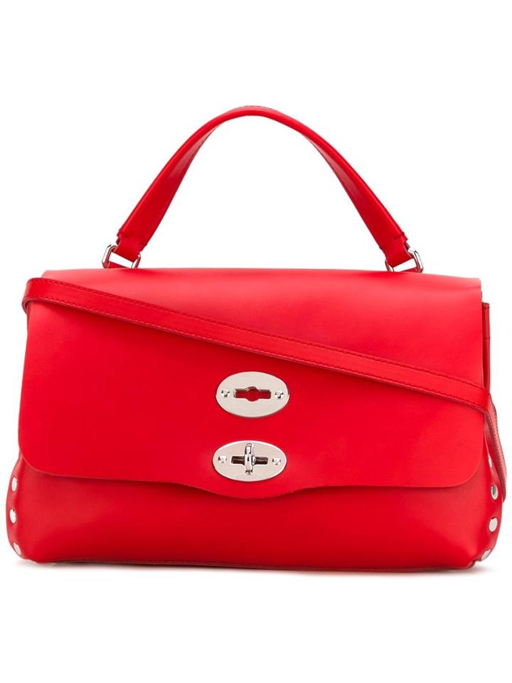 Zanellato Small Silk Tote - Red