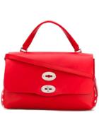 Zanellato Small Silk Tote - Red