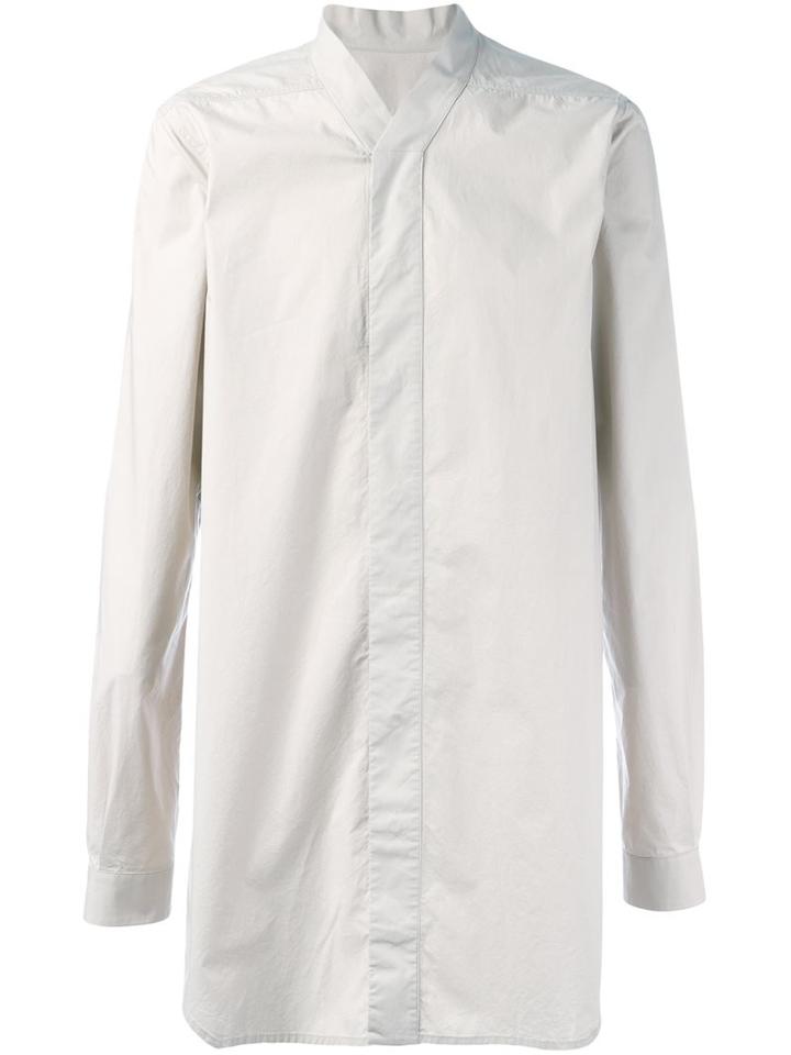 Rick Owens 'faun' Shirt, Men's, Size: 50, Nude/neutrals, Cotton