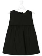 Douuod Kids Teen Sleeveless Empire-line Top - Black