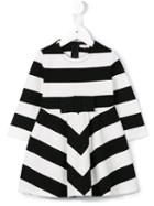 Il Gufo Striped Dress, Toddler Girl's, Size: 5 Yrs, Black