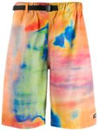 Stussy Tie-dye Bermuda Shorts - Orange