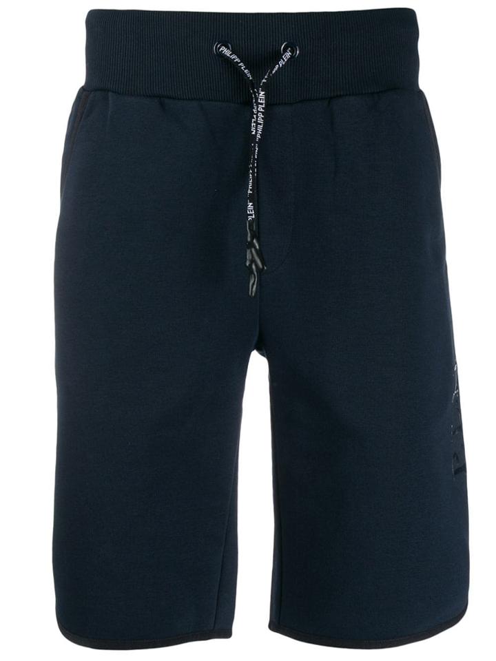 Philipp Plein Jogging Shorts Statement - Blue