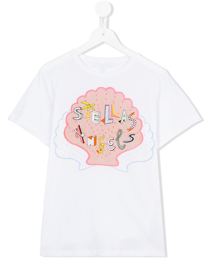 Stella Mccartney Kids Stella's Angels T-shirt, Girl's, Size: 14 Yrs, White
